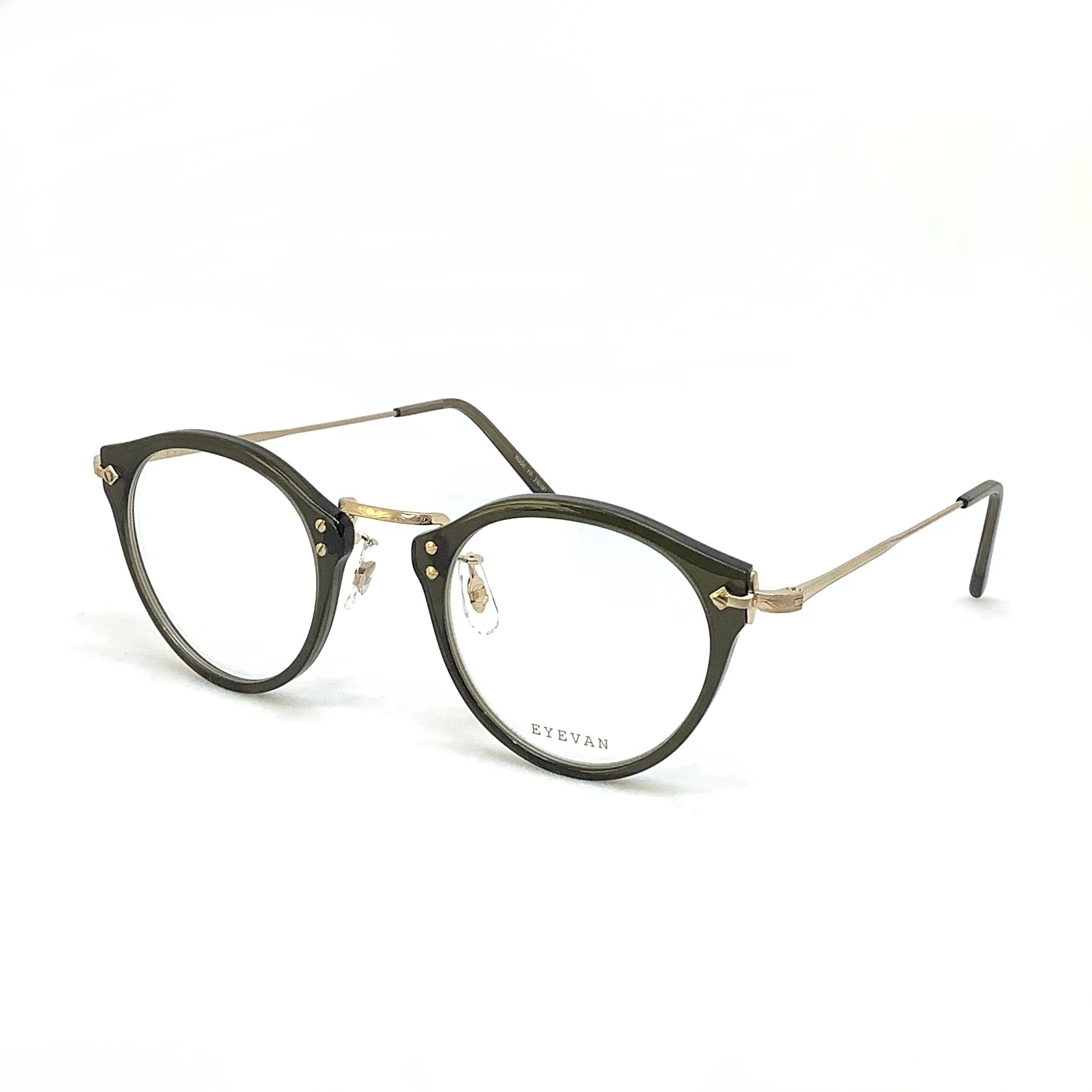 モデル名:E-0505 OD/BG、メーカー名:EYEVAN、眼鏡フレーム