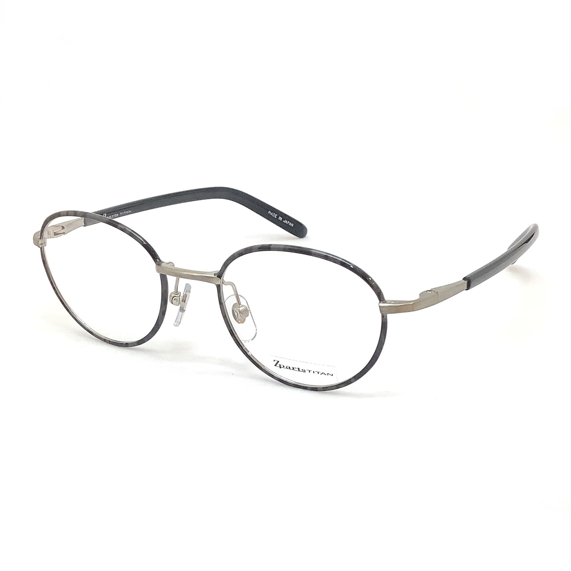 Z-131 TIBD:Brush Titan/Demi Gray Rim＜Z-parts＞ – 大平眼鏡店｜福島 