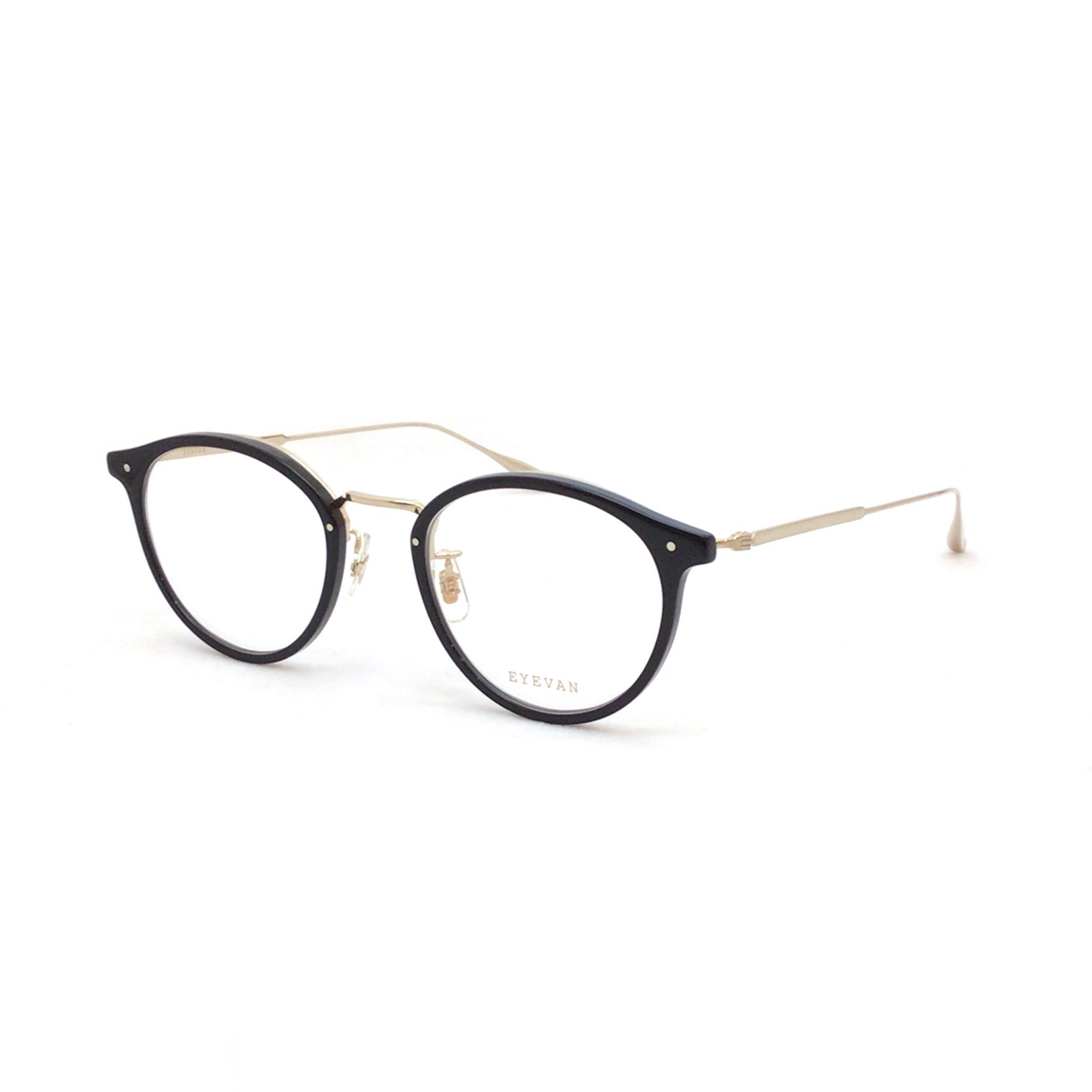 モデル名：Acosta(48) PBK、メーカー名： EYEVAN、眼鏡フレーム