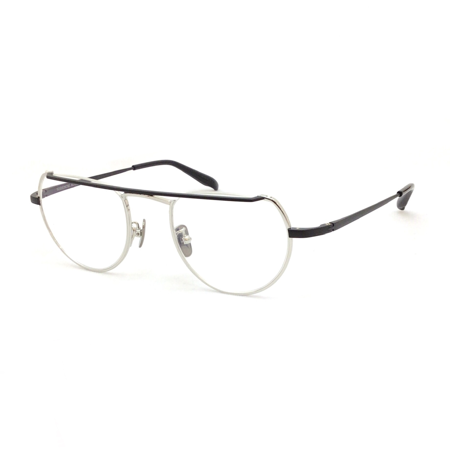モデル名:YA-041 02、メーカー名: YOSHINORI AOYAMA、眼鏡フレーム
