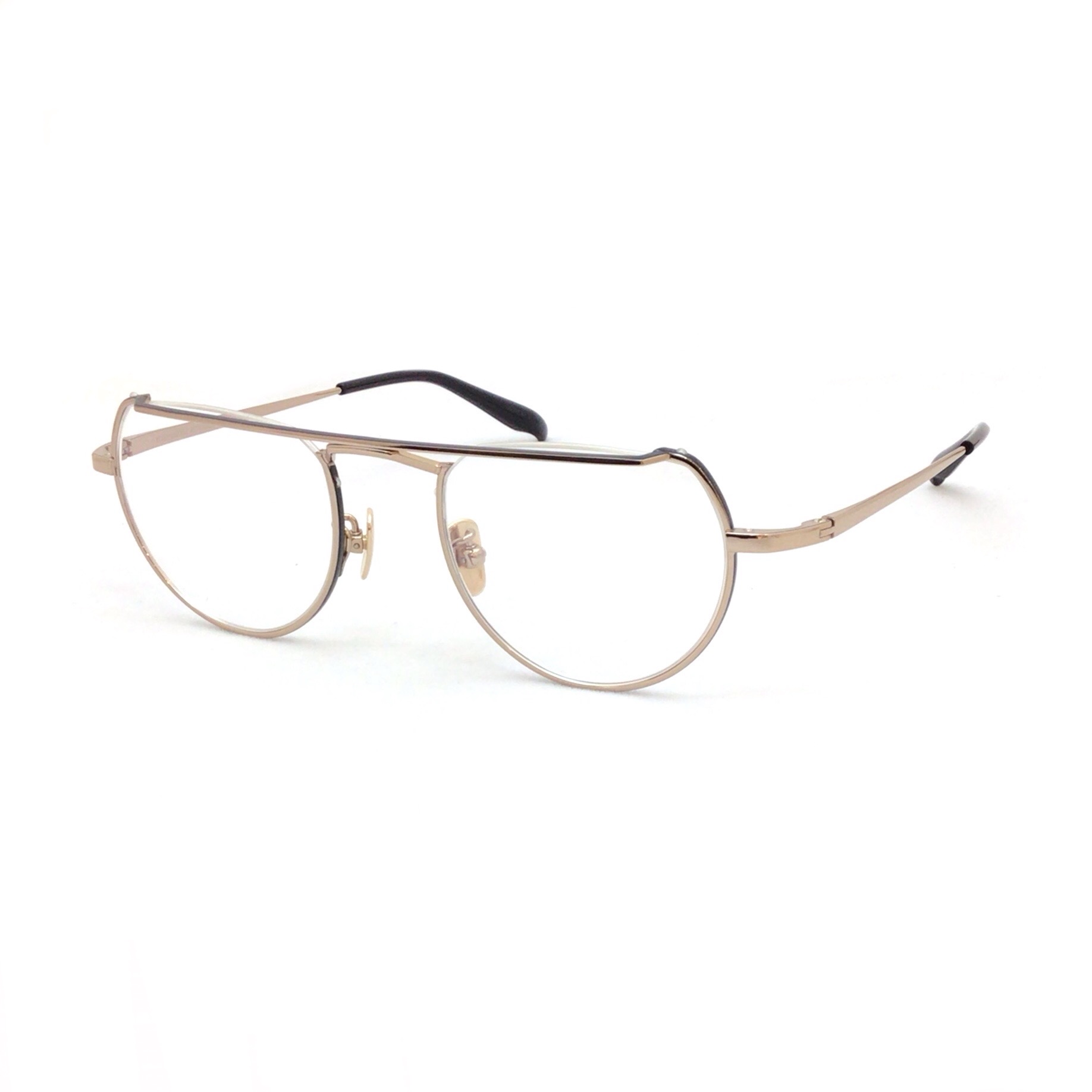 モデル名：YA-041 03、メーカー名： YOSHINORI AOYAMA、眼鏡フレーム