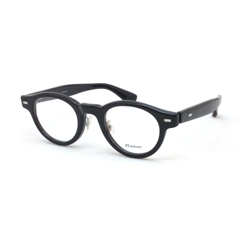 モデル名:p23 BK、メーカー名: E5 eyevan、眼鏡フレーム