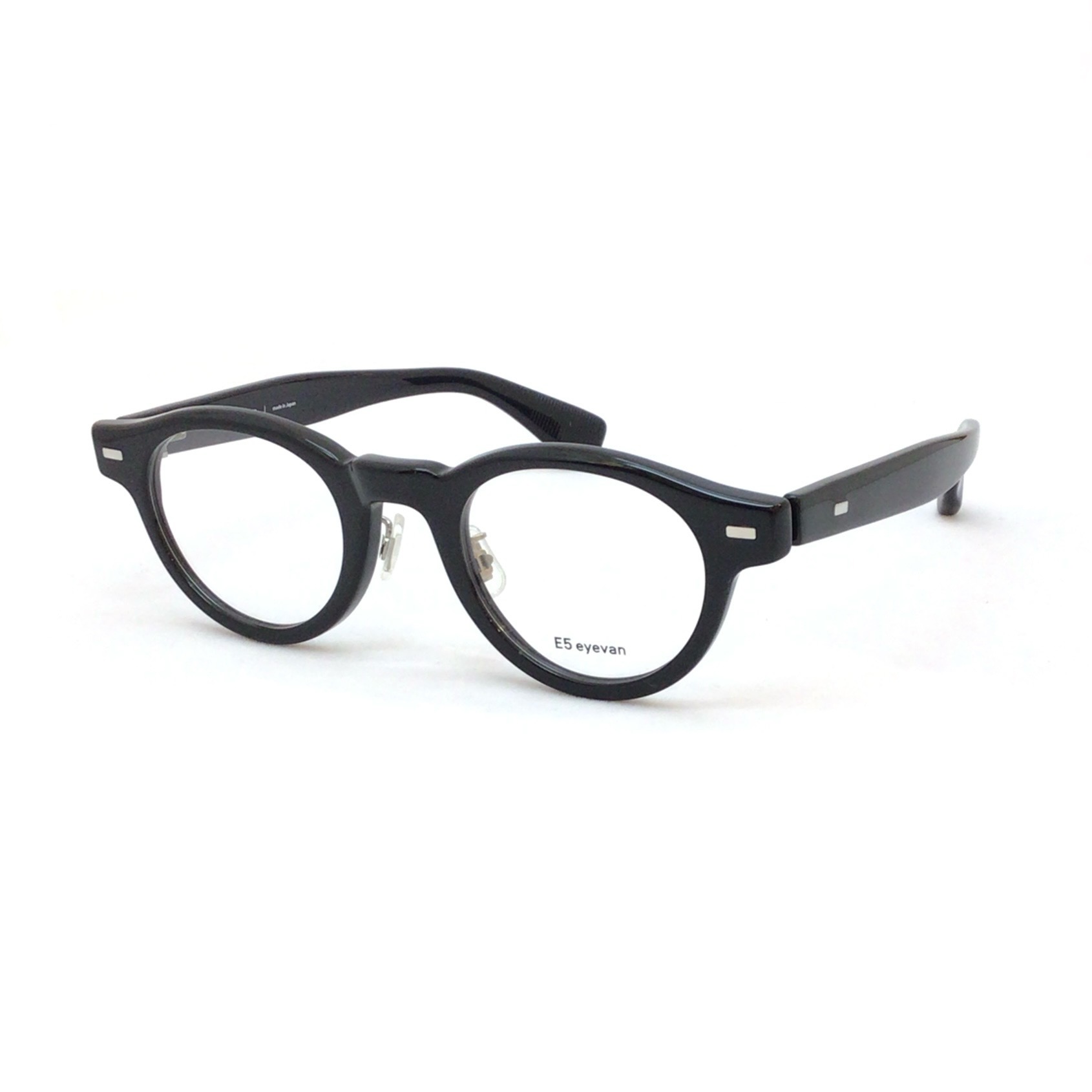 モデル名：p23 BK、メーカー名： E5 eyevan、眼鏡フレーム