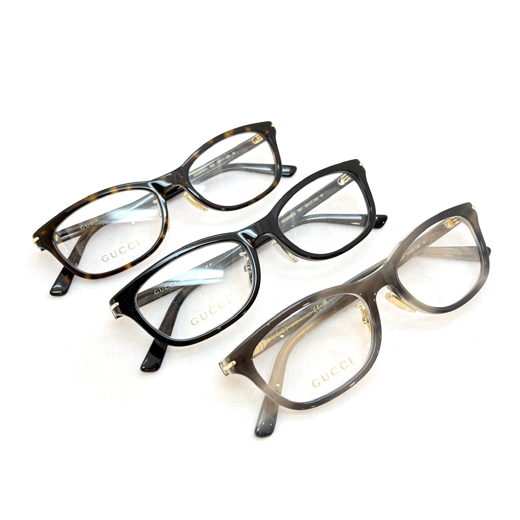 モデル名：GG2003OJ、メーカー名：GUCCI、眼鏡フレーム