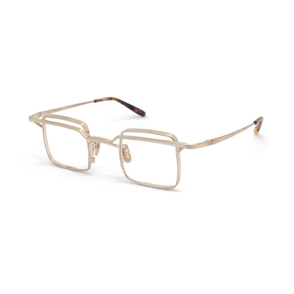モデル名：YA-002 01、メーカー名： YOSHINORI AOYAMA、眼鏡フレーム