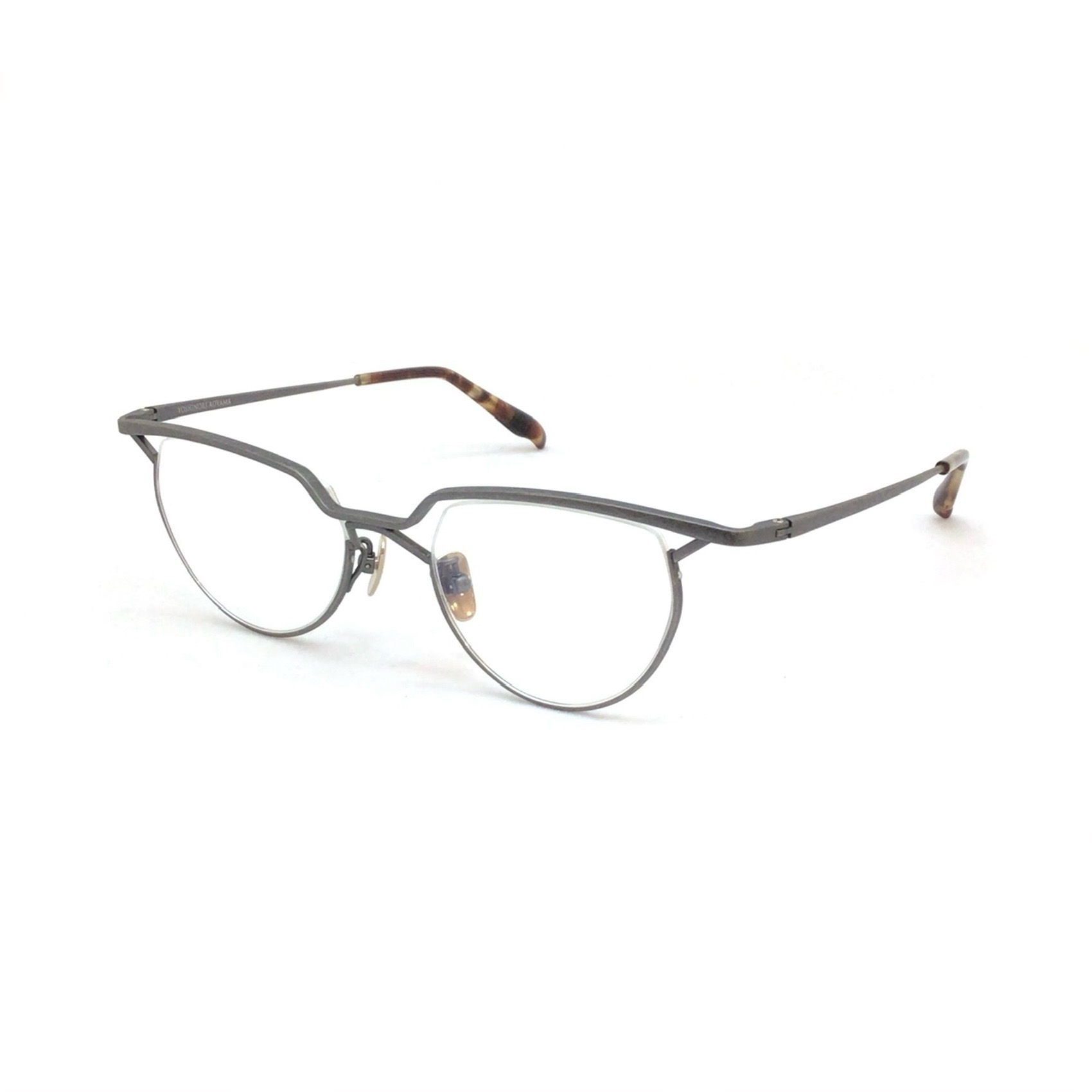 モデル名：YA-014 04、メーカー名： YOSHINORI AOYAMA、眼鏡フレーム