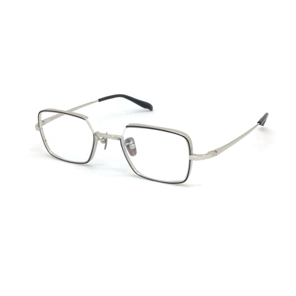 モデル名：YA-024 02、メーカー名： YOSHINORI AOYAMA、眼鏡フレーム