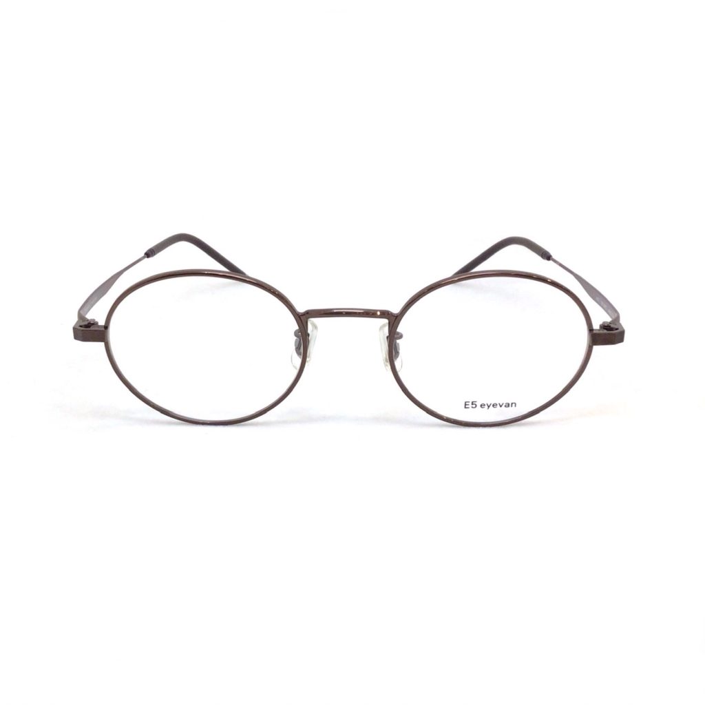 モデル名：m21 BRZ/BRZ、メーカー名：E5 eyevan、眼鏡フレーム