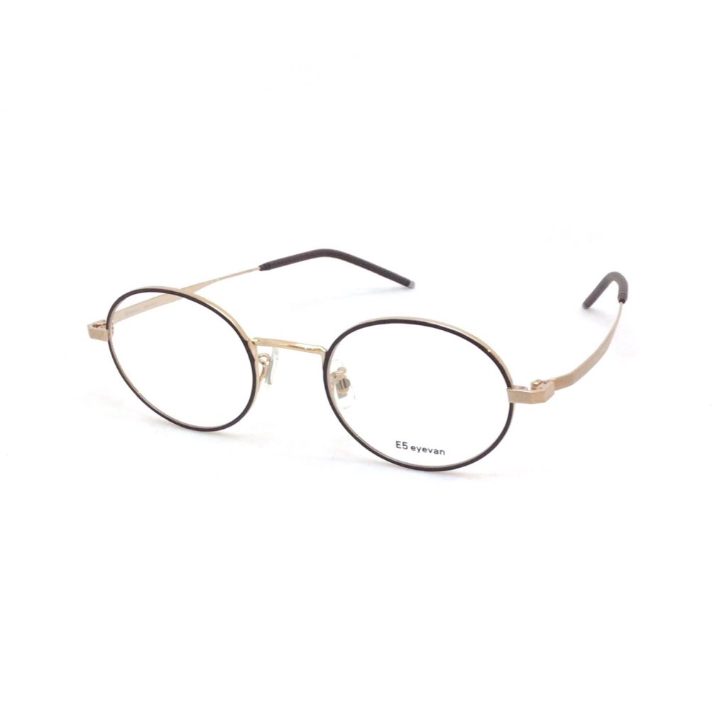 モデル名：m21 MBRWG/WG、メーカー名：E5 eyevan、眼鏡フレーム