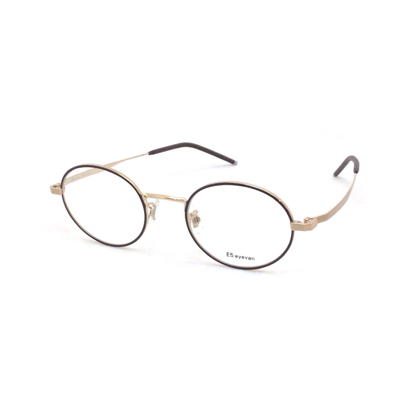 モデル名：m21 MBRWG/WG、メーカー名：E5 eyevan、眼鏡フレーム