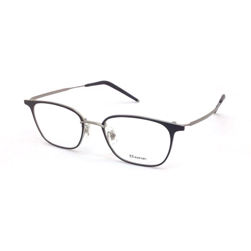 モデル名：m22 MBKST/ST、メーカー名：E5 eyevan、眼鏡フレーム