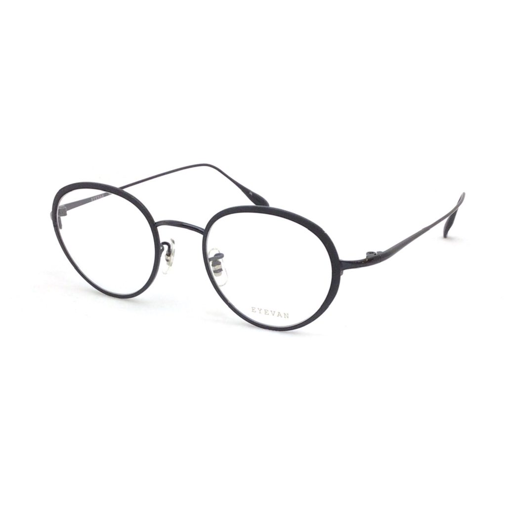 モデル名:Norman MBK/BK、メーカー名:EYEVAN、眼鏡フレーム
